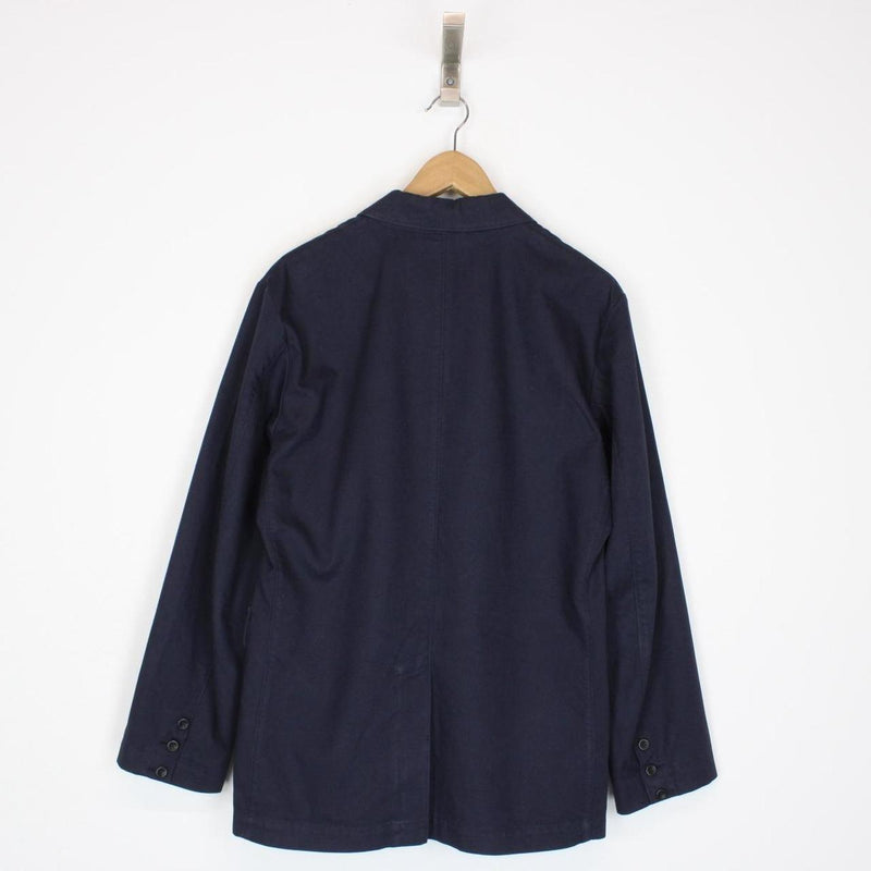 Vintage Stone Island Denims SS 2005 Navy Blue Button Up Cotton Jacket