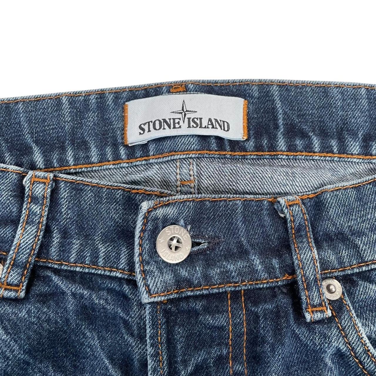 Stone Island AW 2015 Blue Slim Fit Denim Jeans