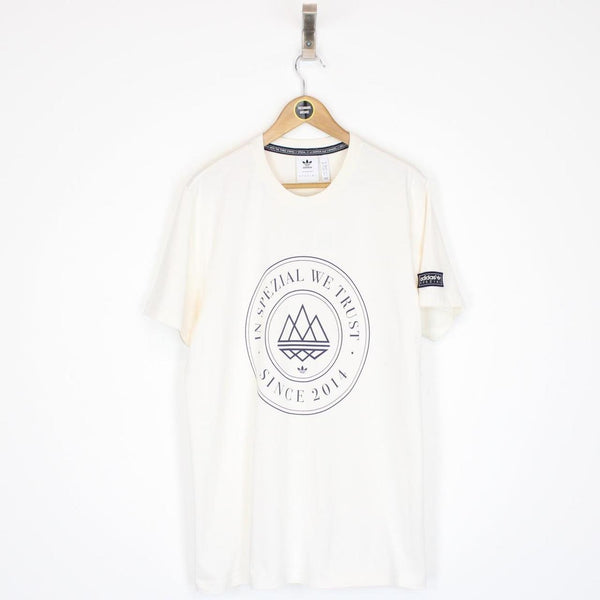 Adidas Spezial Chalk White Mod Trefoil 10 Short Sleeve T-Shirt