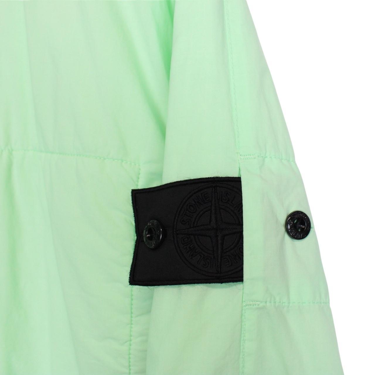 Stone Island Shadow Project SS 2022 Green Padded Overshirt Jacket