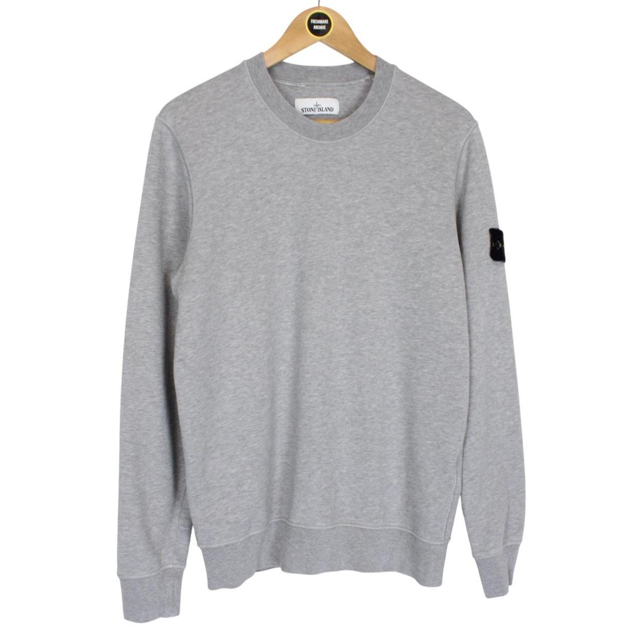 Stone Island SS 2020 Grey Cotton Sweatshirt Jumper