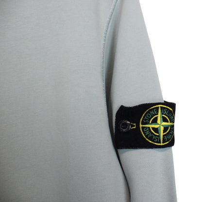 Stone Island Blue Cotton Sweatshirt Jumper