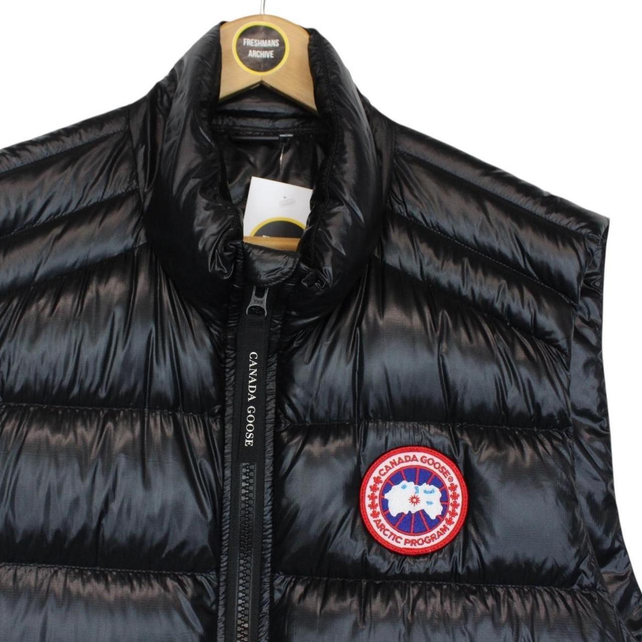 Canada Goose Crofton Black Nylon Down Gilet / Bodywarmer