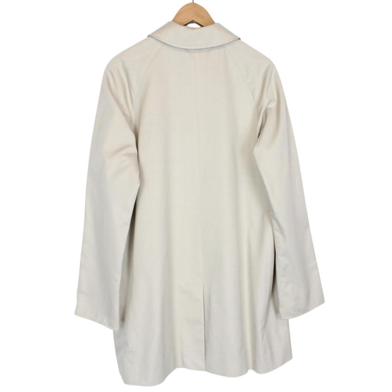 Burberry London Beige Nova Check Single Breasted Trench Coat