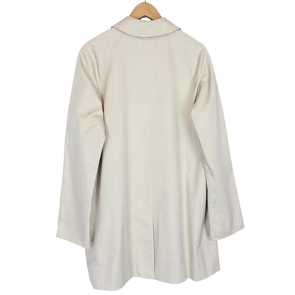 Burberry London Beige Nova Check Single Breasted Trench Coat