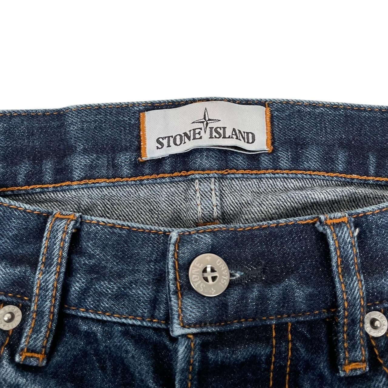 Stone Island AW 2016 Navy Blue Slim Fit Denim Jeans
