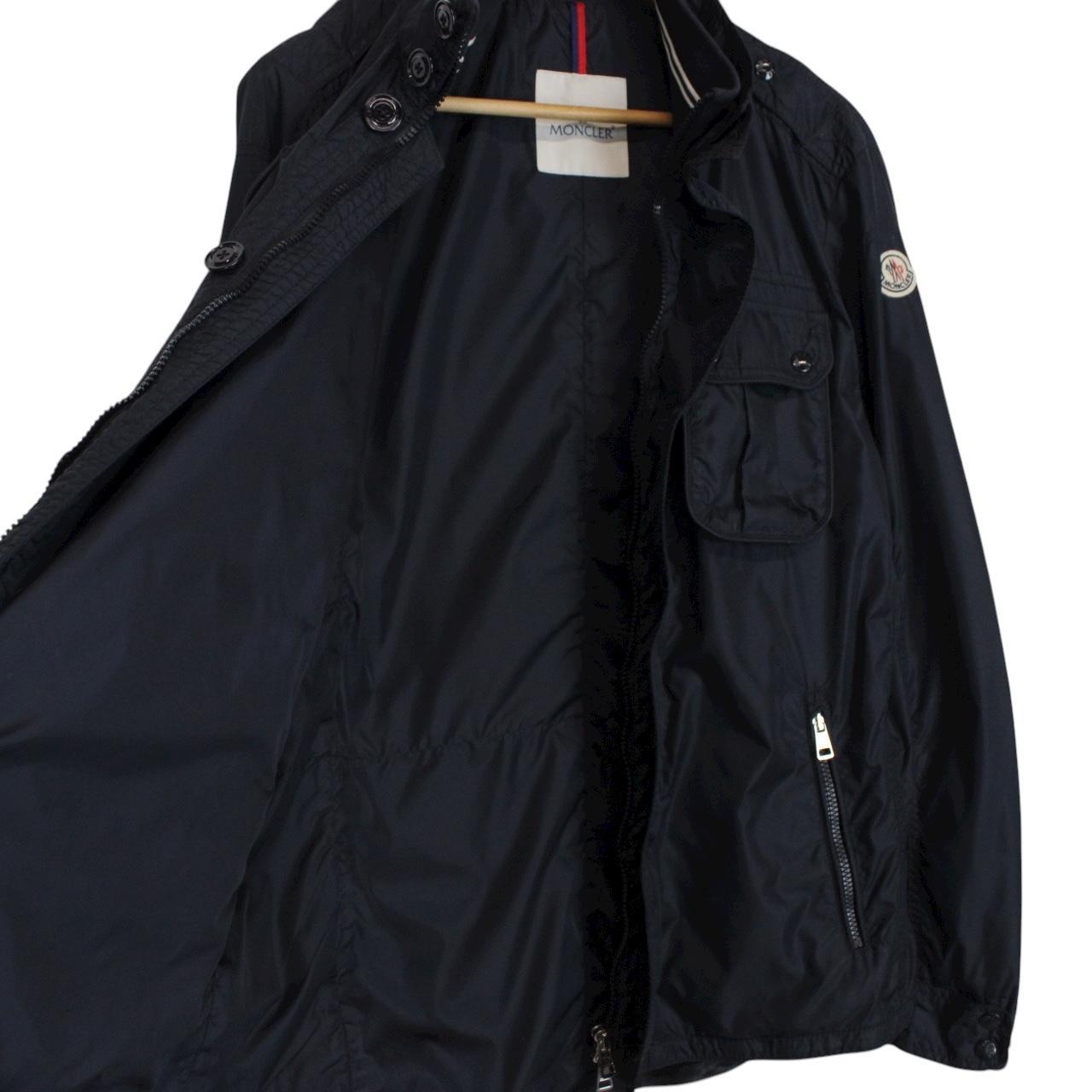 Moncler Navy Blue Mate Full Zip Multi Pocket Jacket