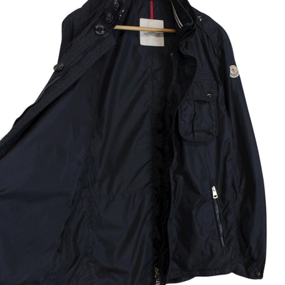 Moncler Navy Blue Mate Full Zip Multi Pocket Jacket