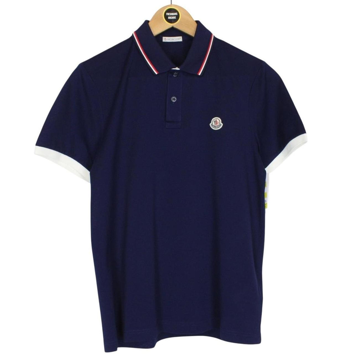Moncler Maglia Manica Corta Polo Shirt Small – Freshmans Archive