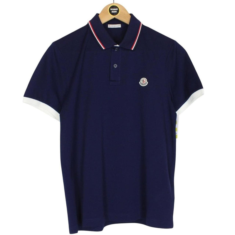 Moncler Maglia Manica Corta Polo Shirt Small – Freshmans Archive