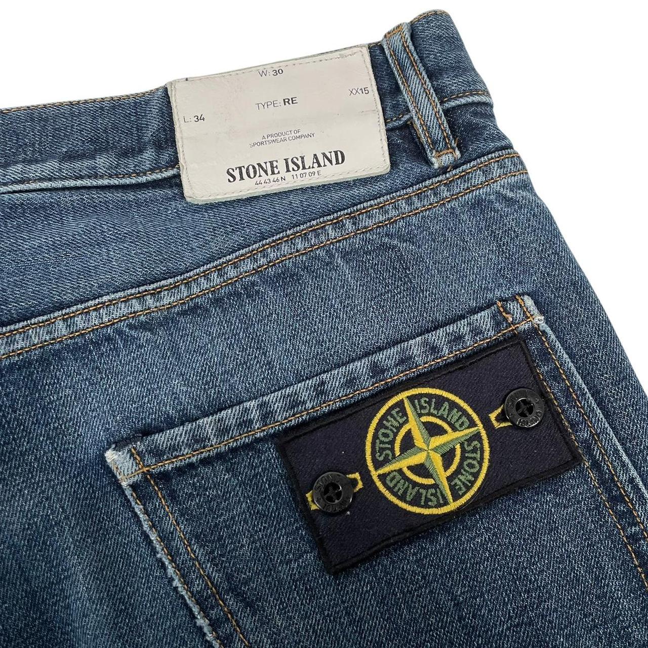 Stone Island SS 2012 Navy Blue RE Fit Denim Jeans