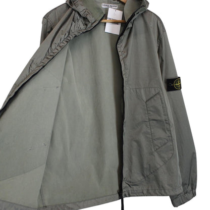 Vintage Stone Island AW 2007 Grey Nylon Metal Hooded Jacket