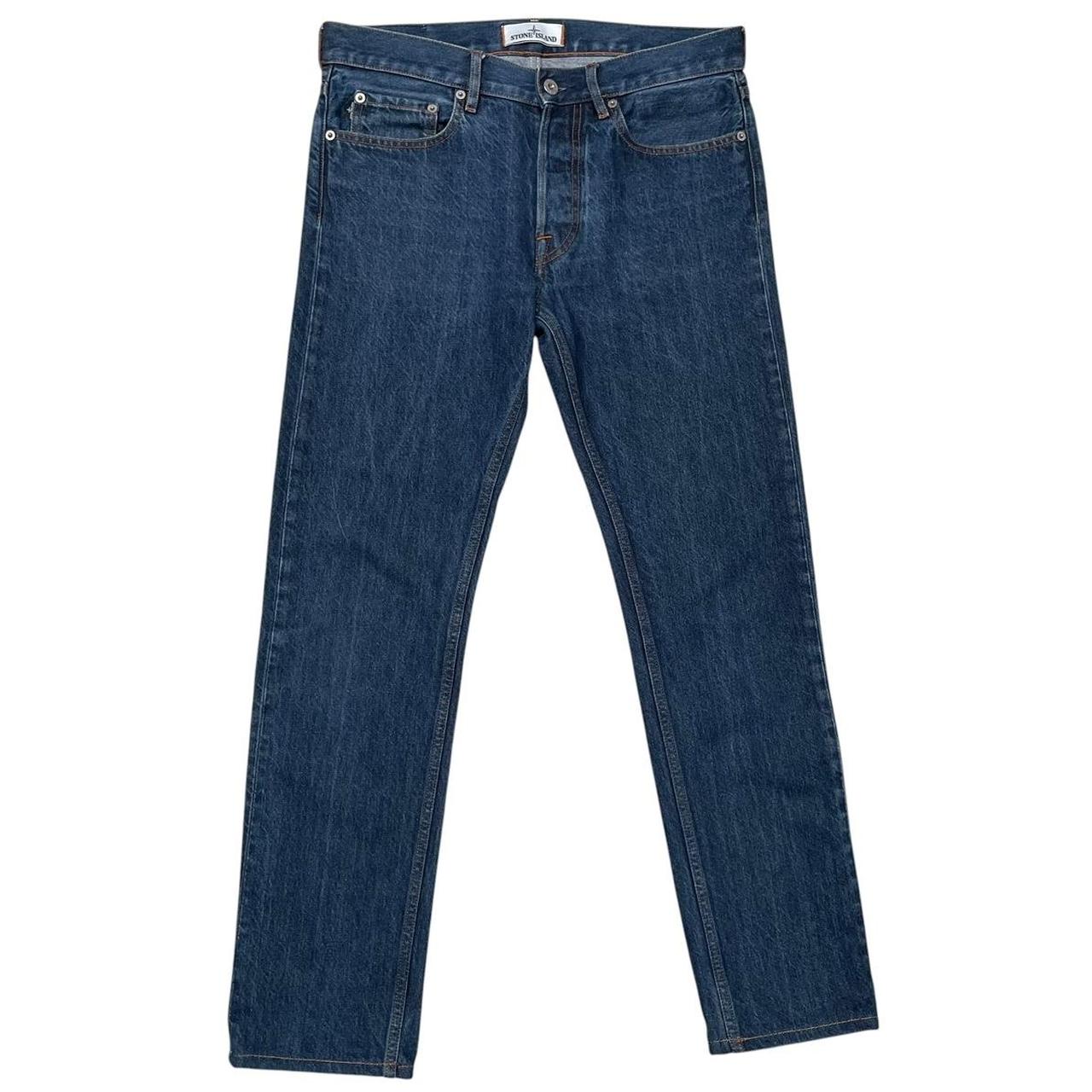 Stone Island AW 2014 Blue Slim Fit Denim Jeans