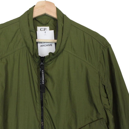 CP Company Green Full Zip Chrome Jacket