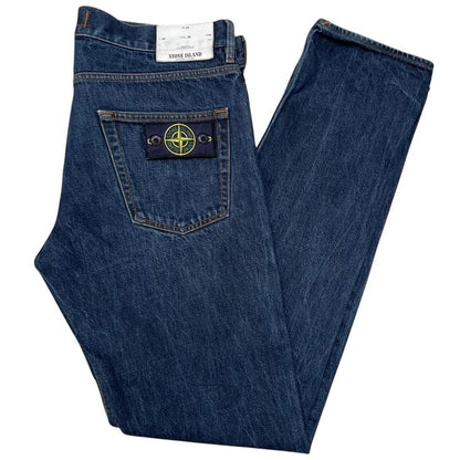 Stone Island SS 2016 Navy Blue Slim Fit Denim Jeans