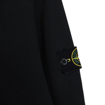 Stone Island AW 2020 Black Cotton Hoodie Jumper