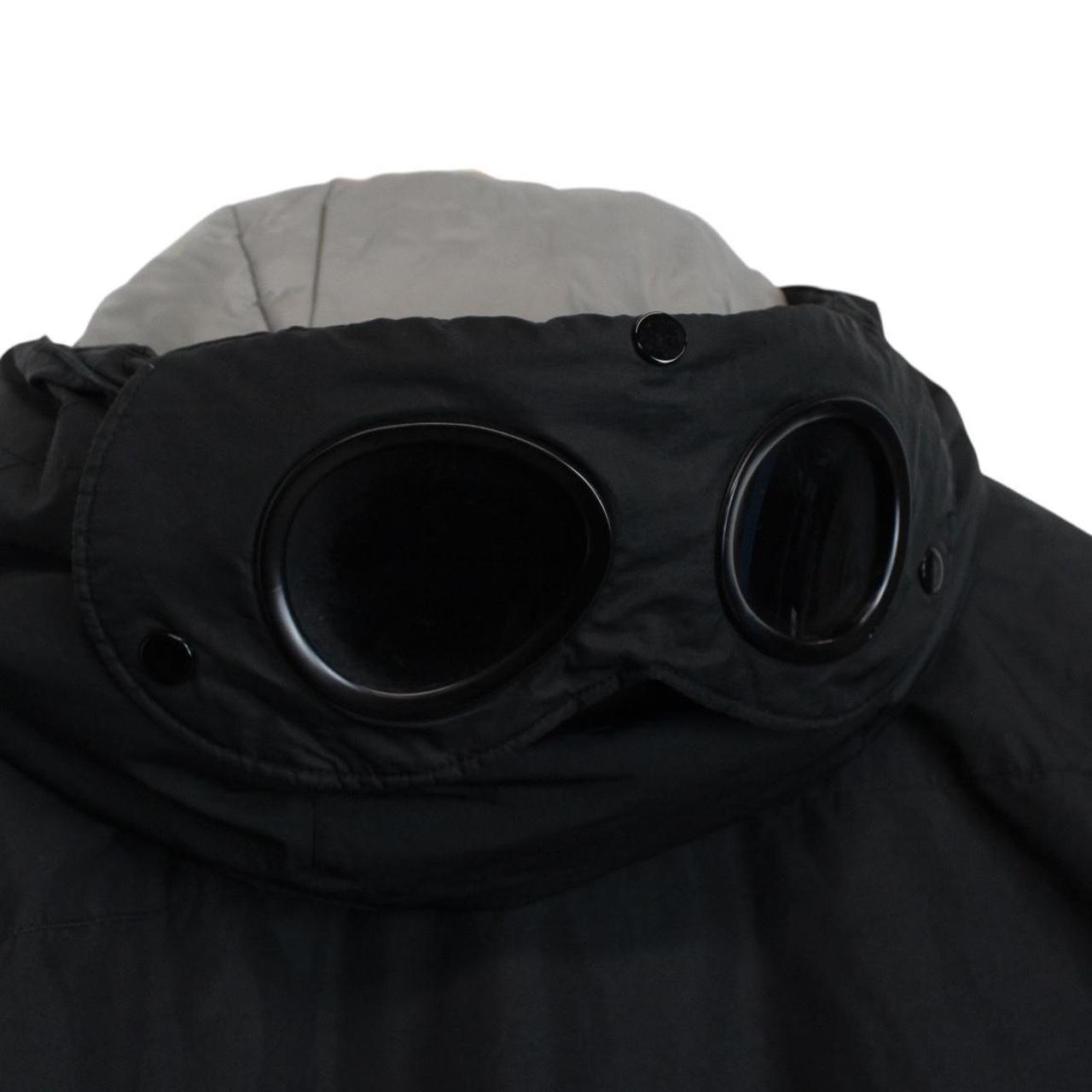 CP Company Micro-M Navy Blue Full Zip Padded Goggle Jacket