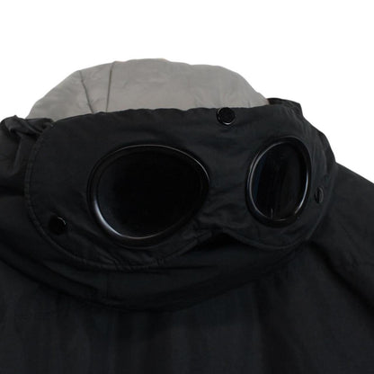 CP Company Micro-M Navy Blue Full Zip Padded Goggle Jacket