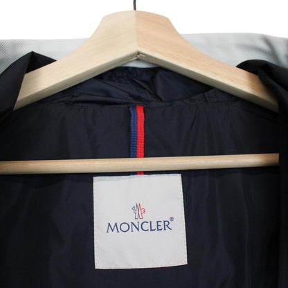 Moncler Alshat Navy Blue Full Zip Nylon Windbreaker Jacket