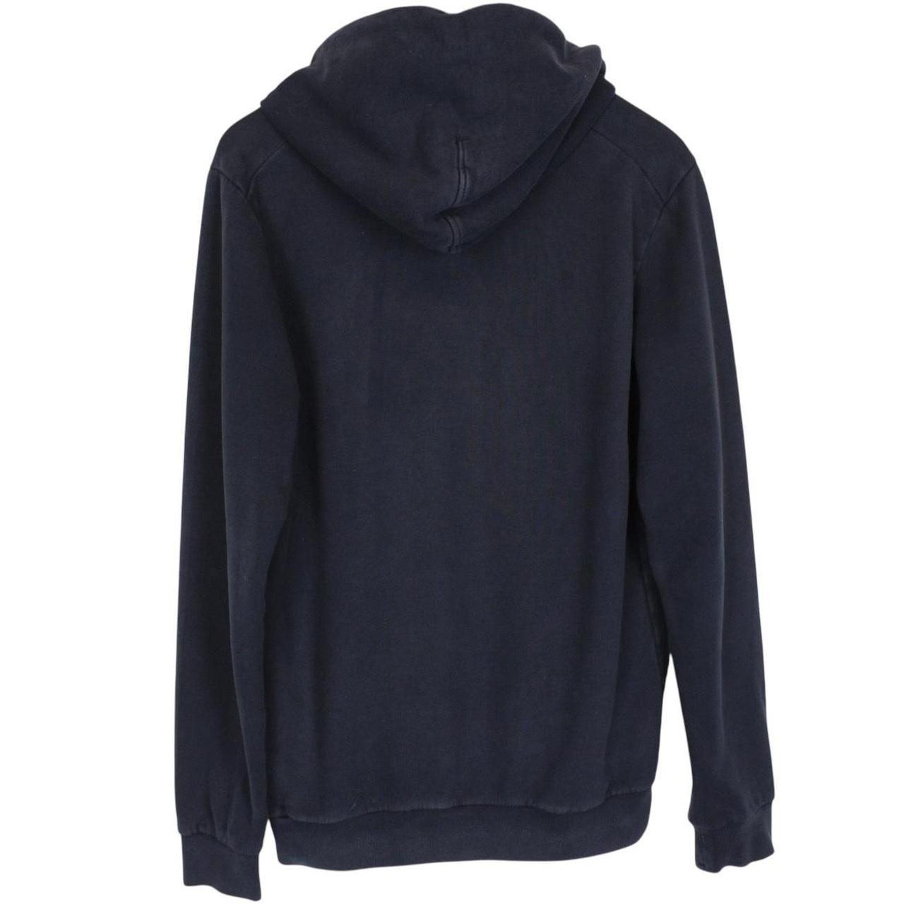 Stone Island AW 2014 Navy Blue Cotton Compass Hoodie Jumper
