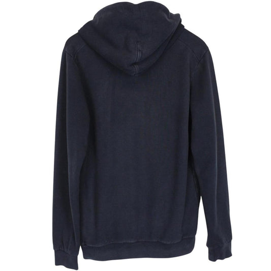 Stone Island AW 2014 Navy Blue Cotton Compass Hoodie Jumper