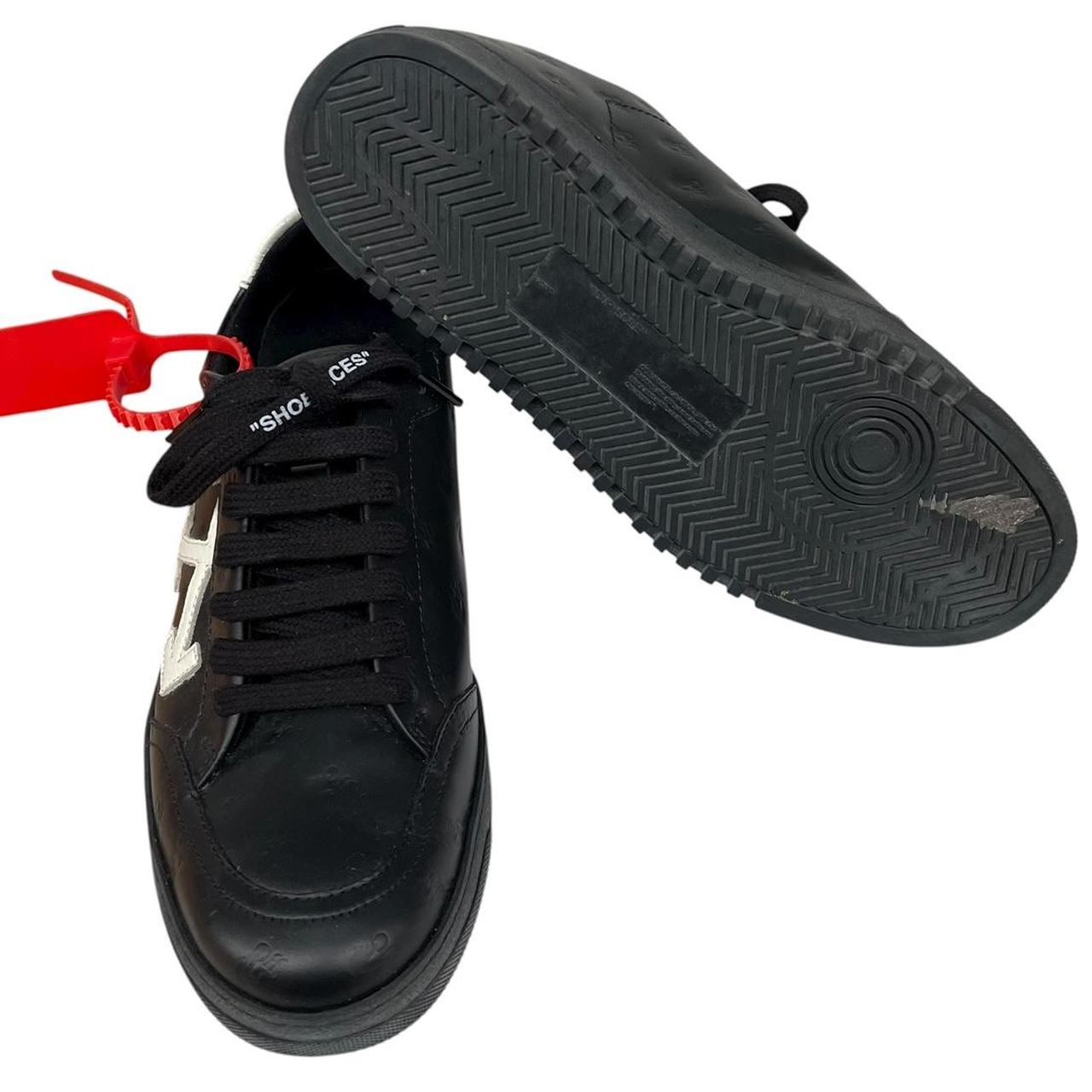 Off White Black and White Monogram Arrow Trainers