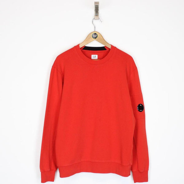 CP Company Red Lens Sweatshirt Jumper