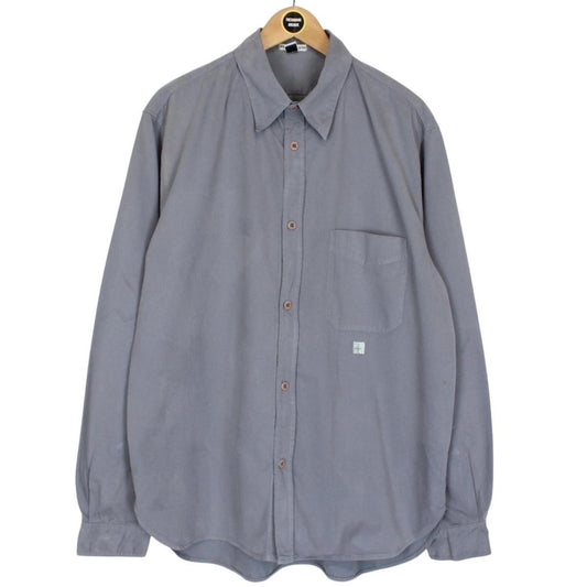 Vintage Stone Island Grey Long Sleeve Cotton Shirt