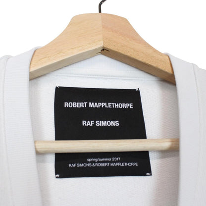 Raf Simons x Robert Mapplethorpe Patti Smith White and Black Print Sweatshirt