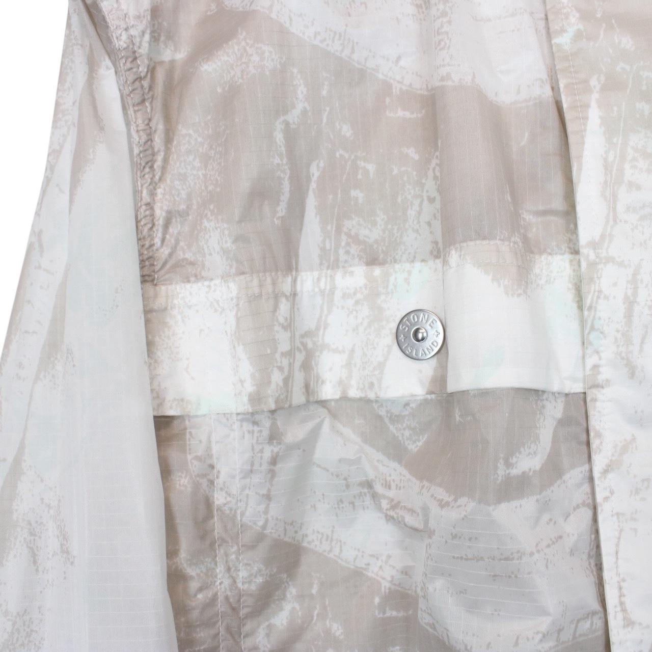 Stone Island UV Reactive Scan Camo On Nylon Ripstop Full Zip Jacket