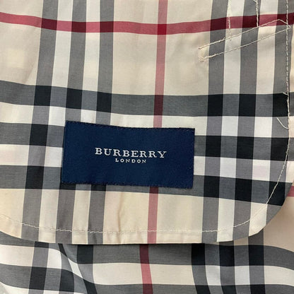 Burberry London Beige Nova Check Trench Coat