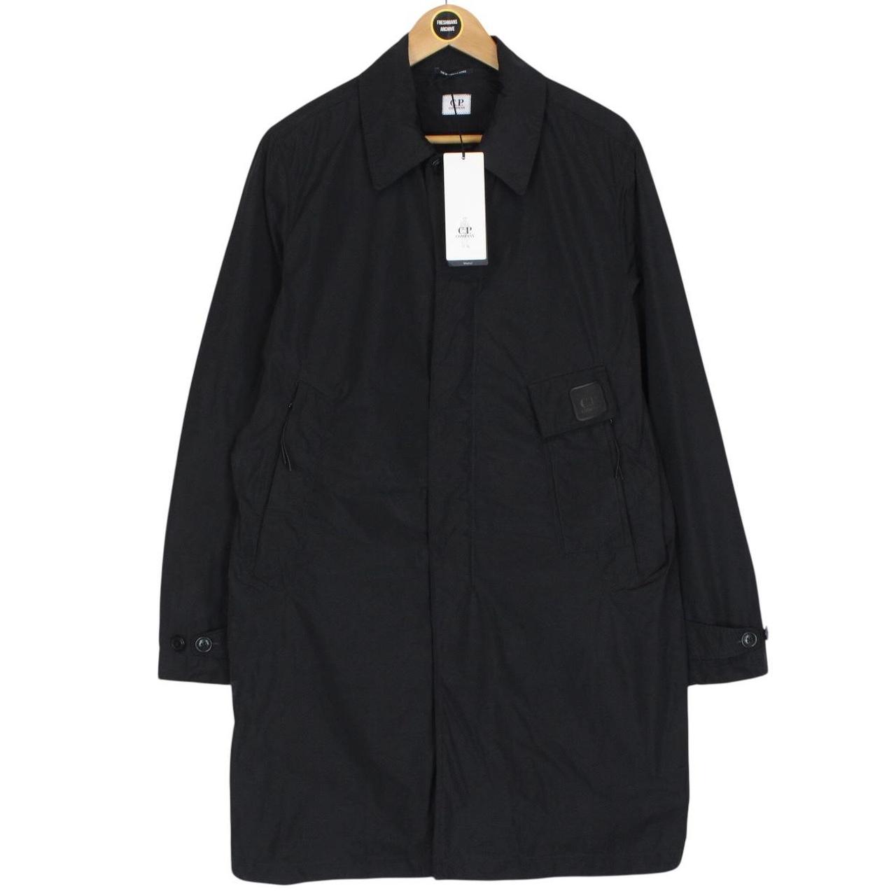 CP Company Black 175A Metropolis Memri Long Jacket