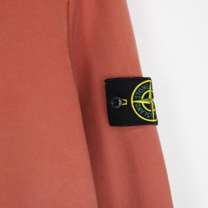 Stone Island AW 2019 Rust Orange Cotton Hoodie Jumper