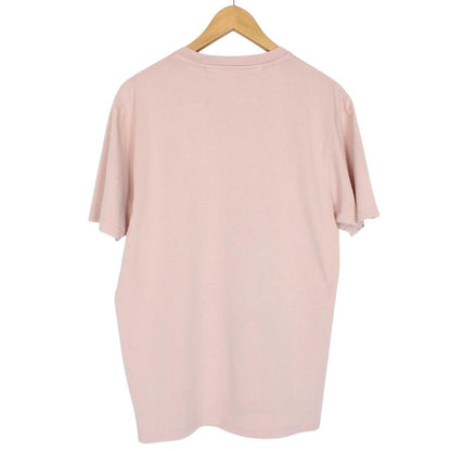 CP Company Pink Blurry Logo Cotton Short Sleeve T-Shirt
