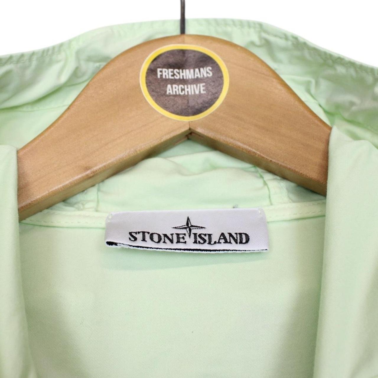 Stone Island SS 2023 Green Supima Cotton Twill Stretch-TC Jacket