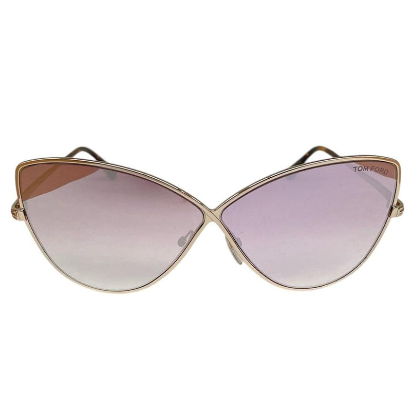 Tom Ford Elise Gold and Pink TF569 Sunglasses