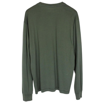 Stone Island Green Long Sleeve Compass T-Shirt