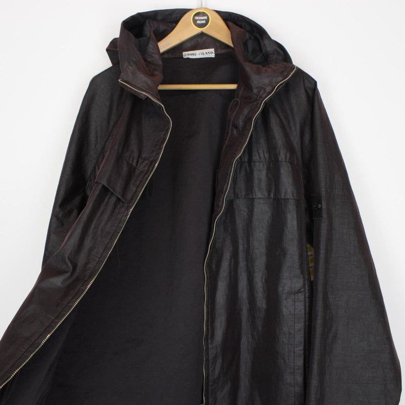 Vintage Stone Island AW 2000 Brown Shimmer Spalmultra Jacket