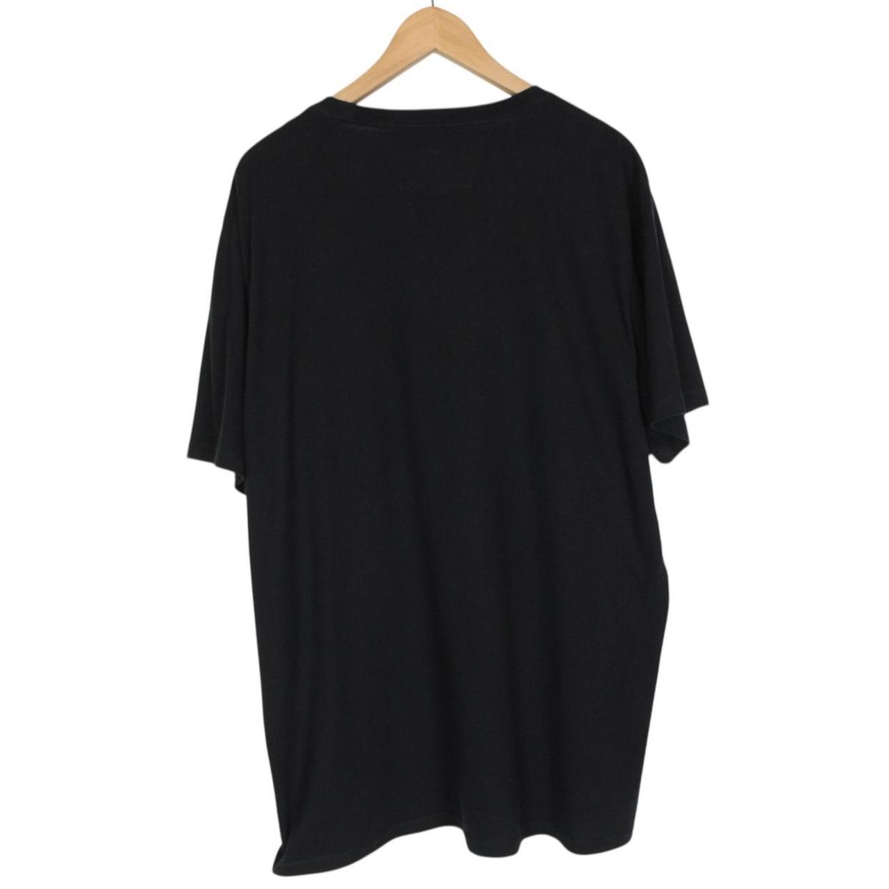 CP Company Black Logo Print Short Sleeve Cotton T-Shirt