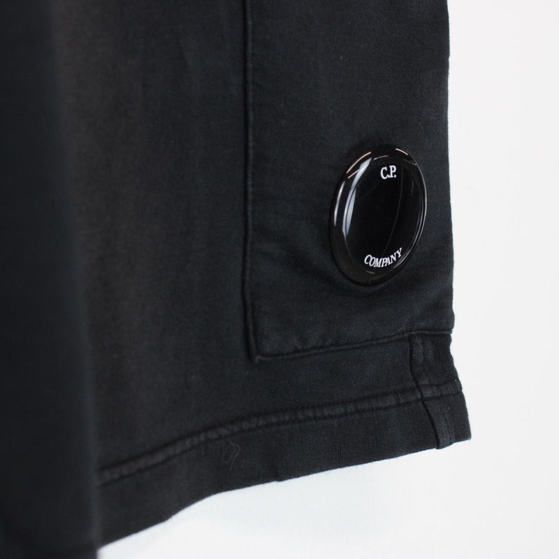 CP Company Navy Blue Cotton Lens Shorts