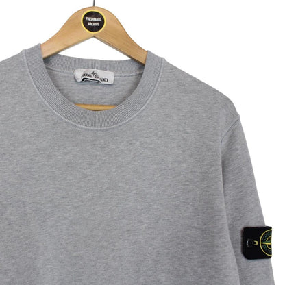Stone Island AW 2022 Grey Cotton Sweatshirt Jumper