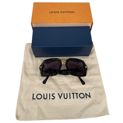 Louis Vuitton Brown Tortoise Z0956W La Dolce Vita Square Sunglasses
