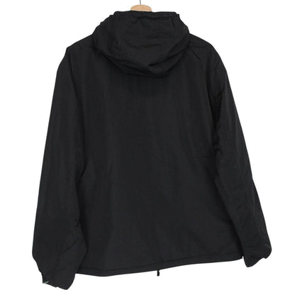Burberry reversible jacket in dark grey and black with Nova Check pattern and full zip.