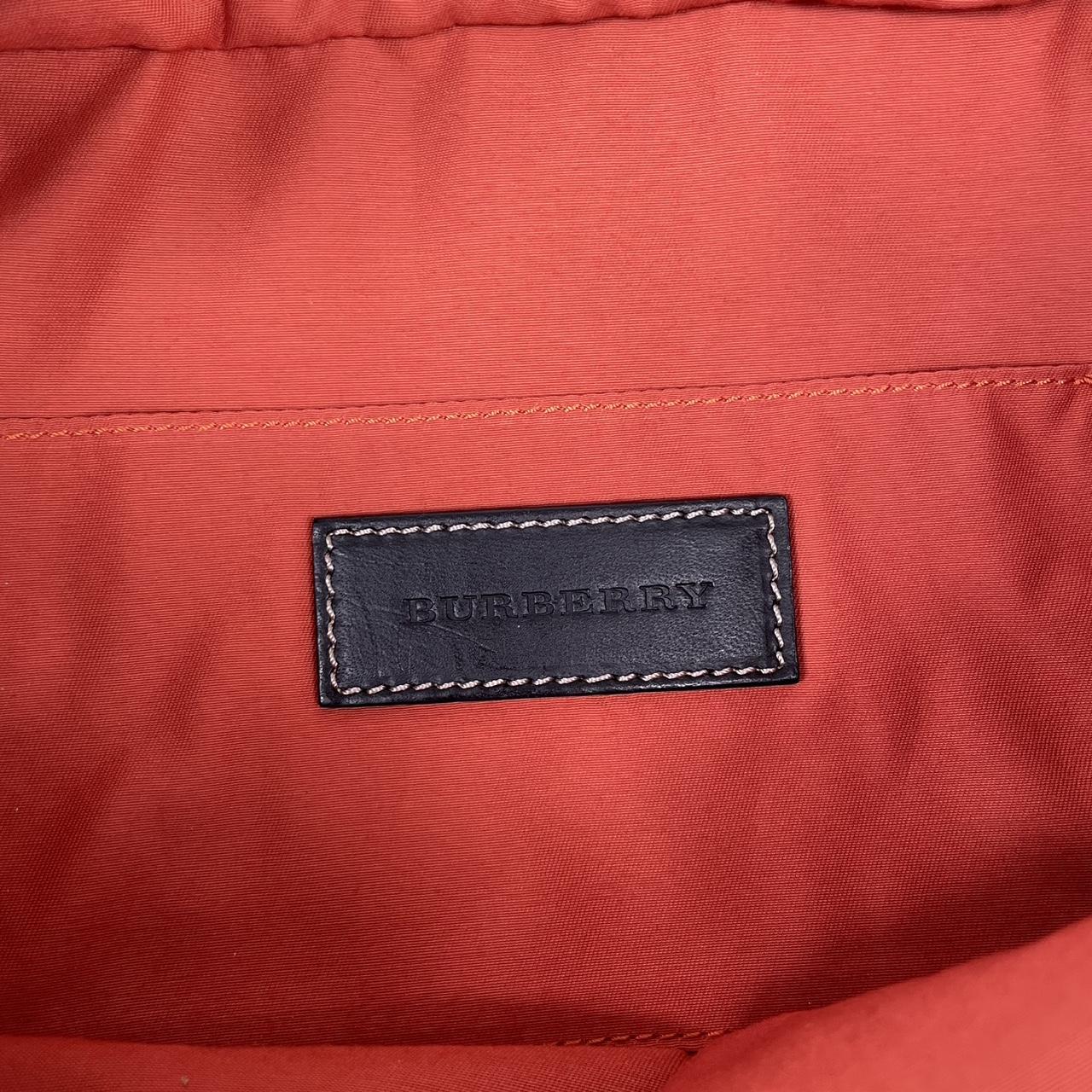 Burberry Beige and Black Nylon Nova Check Bum Bag