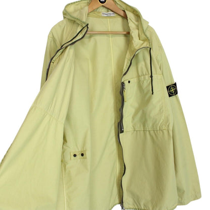 Stone Island SS 2010 Green Spalmultra Nylon/Cotton Hooded Jacket