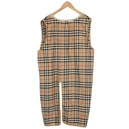 Vintage 90s Burberry Beige Nova Check Trench Coat Removable Lining