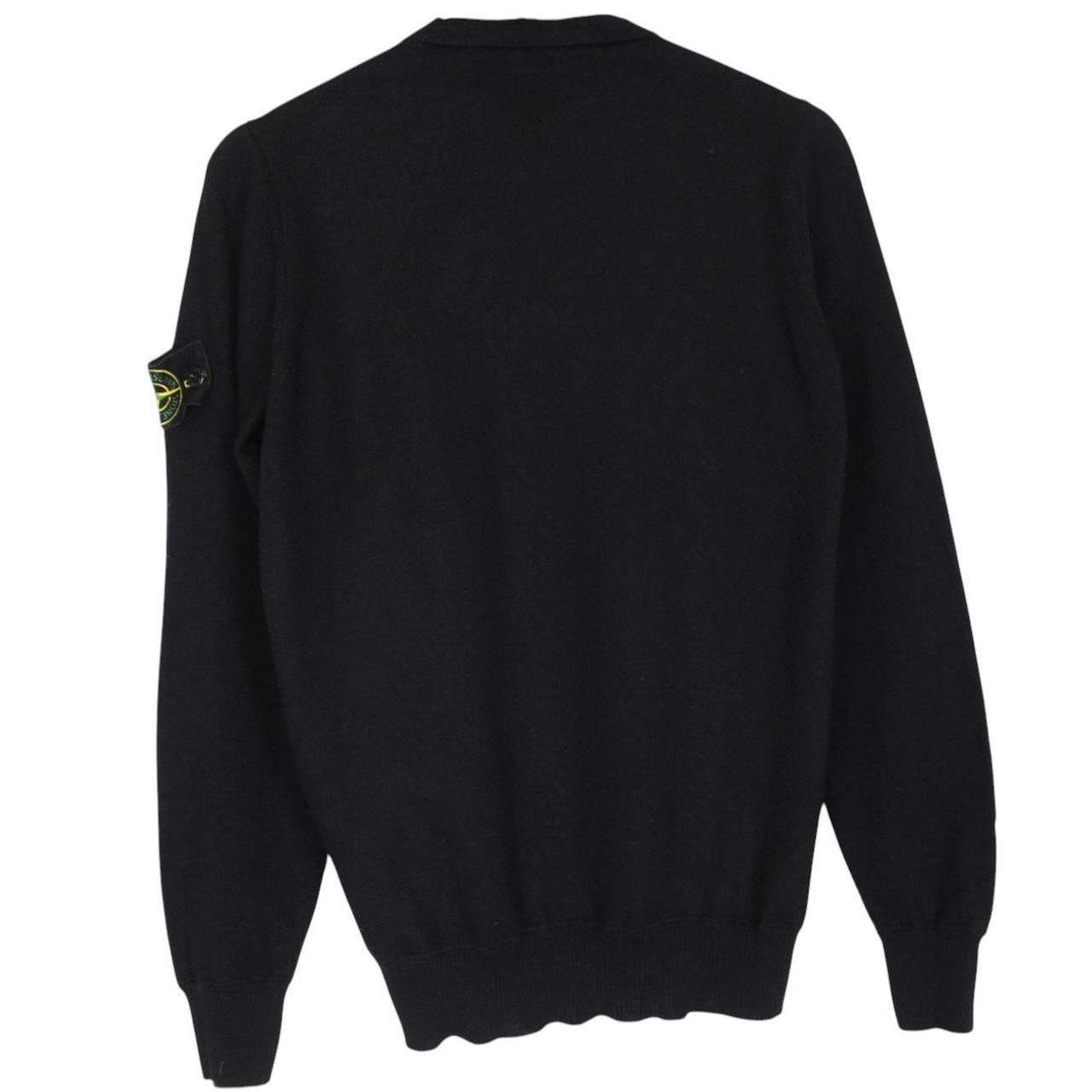 Stone Island AW 2020 Black Wool Knit Jumper