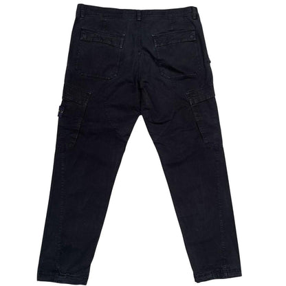 Stone Island AW 2014 Black RE-T Fit Cargo Trousers