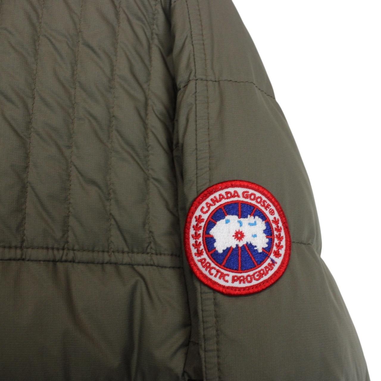 Canada Goose Military Green Cabri Hooded Down Jacket