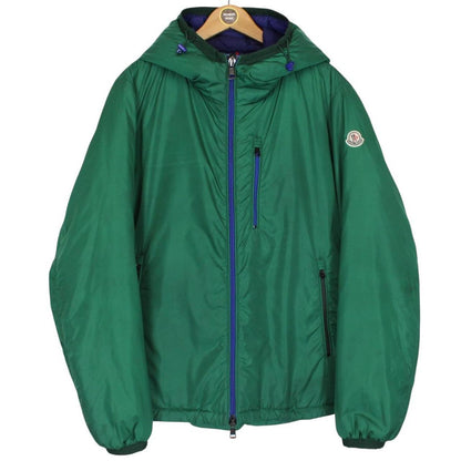 Moncler Guimet Forest Green Full Zip Hooded Down Jacket